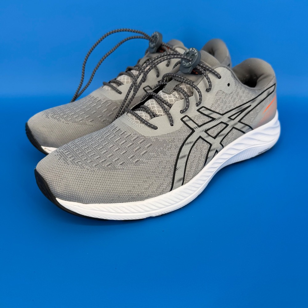 Asics Gel-Excite 9 Mens Running Shoes Grey Orange 1011B338 Size 11